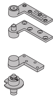 Product image of 7222 Top Header Mount & Bottom Base Mount, 3/4