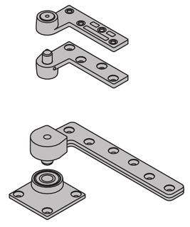 Product image of 7226 Non-Fire-Rated & 7226F Fire-Rated, Top Header &Bottom Base Mount, 3/4