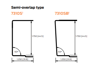Semi-overlap edge guard models